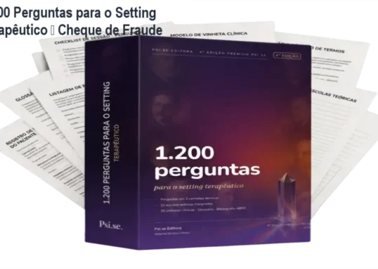 1.200 Perguntas para o Setting Terapêutico reputação, segurança e possível fraude