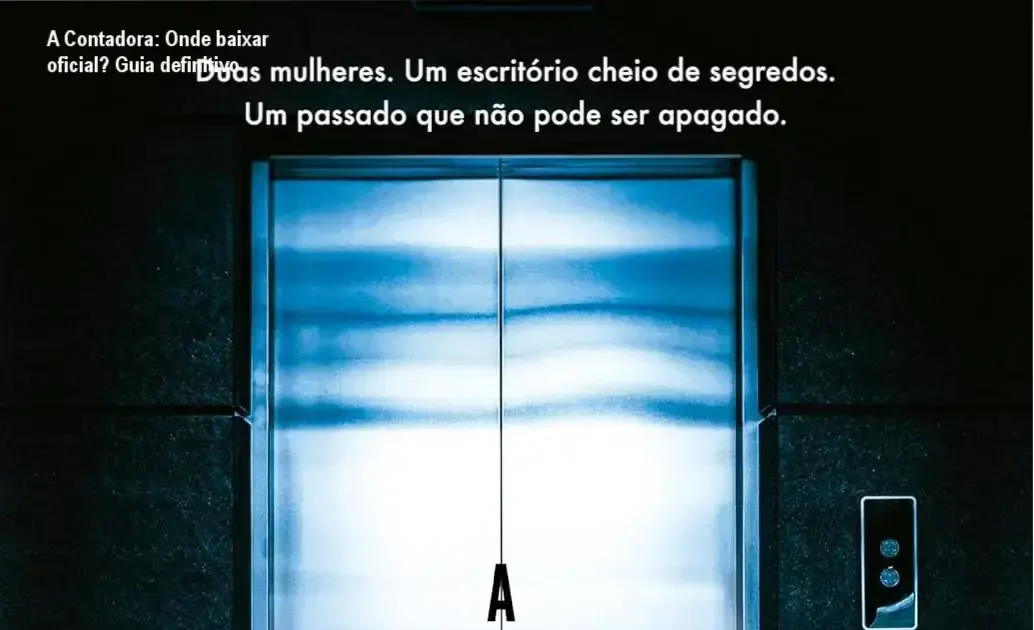 Capa do livro A Contadora mostrando tema de thriller e onde baixar legalmente