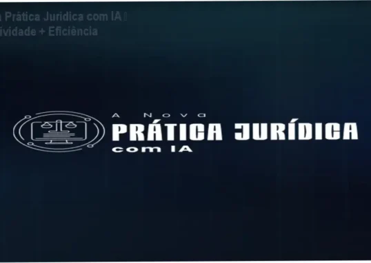 Advogado usando ferramentas de IA para automatizar documentos e pesquisas jurídicas