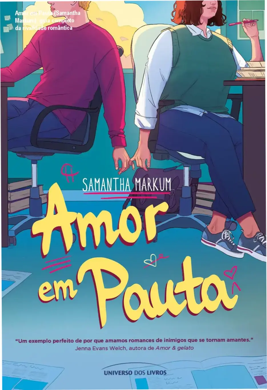 Amor em Pauta de Samantha Markum – cronograma de leitura e dedicação