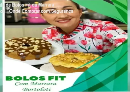 Apostila de Bolos Fit de Marrara Bortoloti - cupom desconto