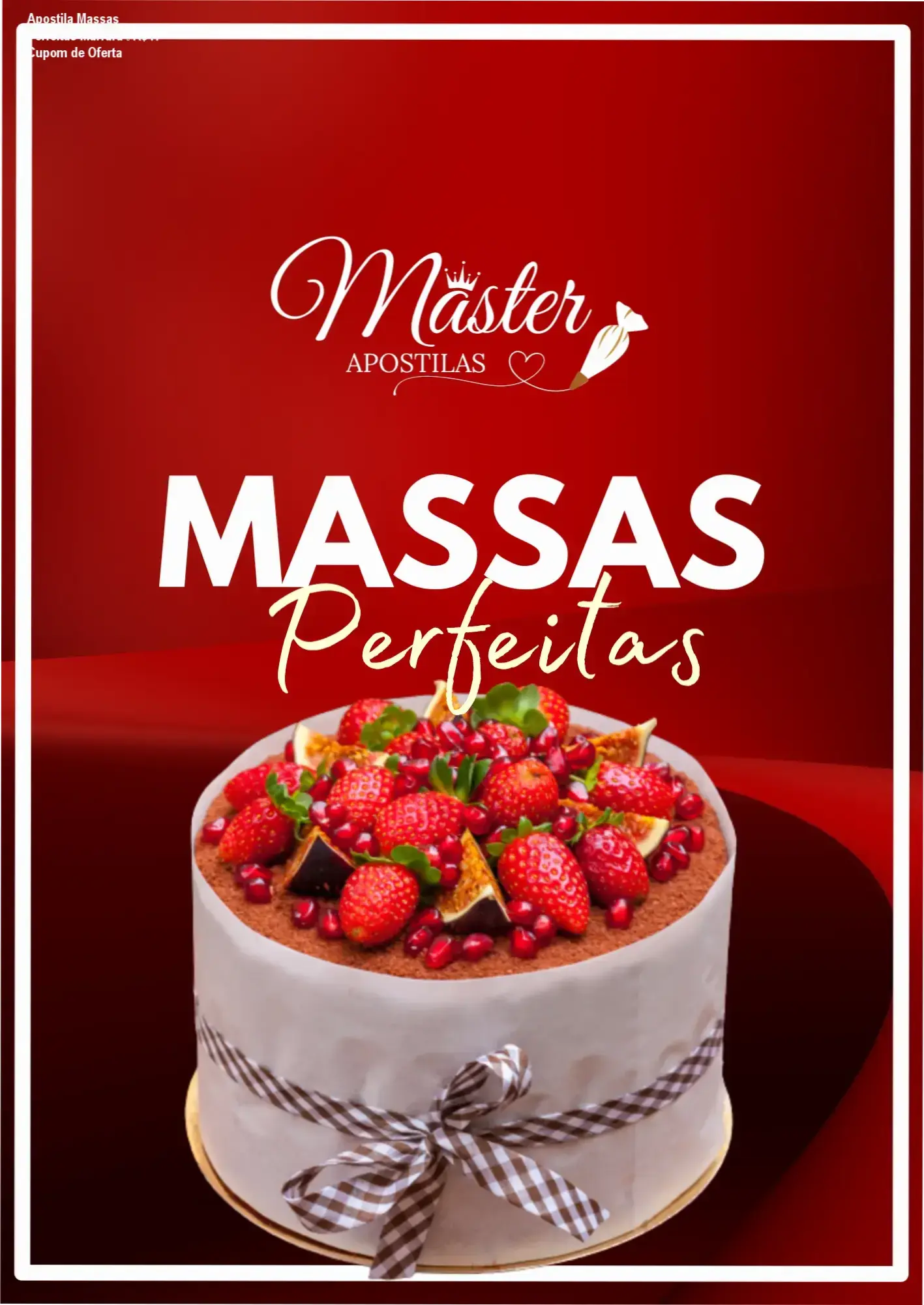 Apostila Massas Perfeitas Marrara – promoção de R$47, cupom de desconto