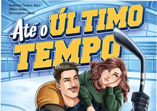 Capa do eBook Até o Último Tempo de Bruna Spadotto mostrando casal em tensão