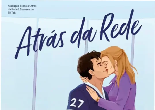 Capa do ebook Atrás da Rede – Sucesso no TikTok, romance de hóquei