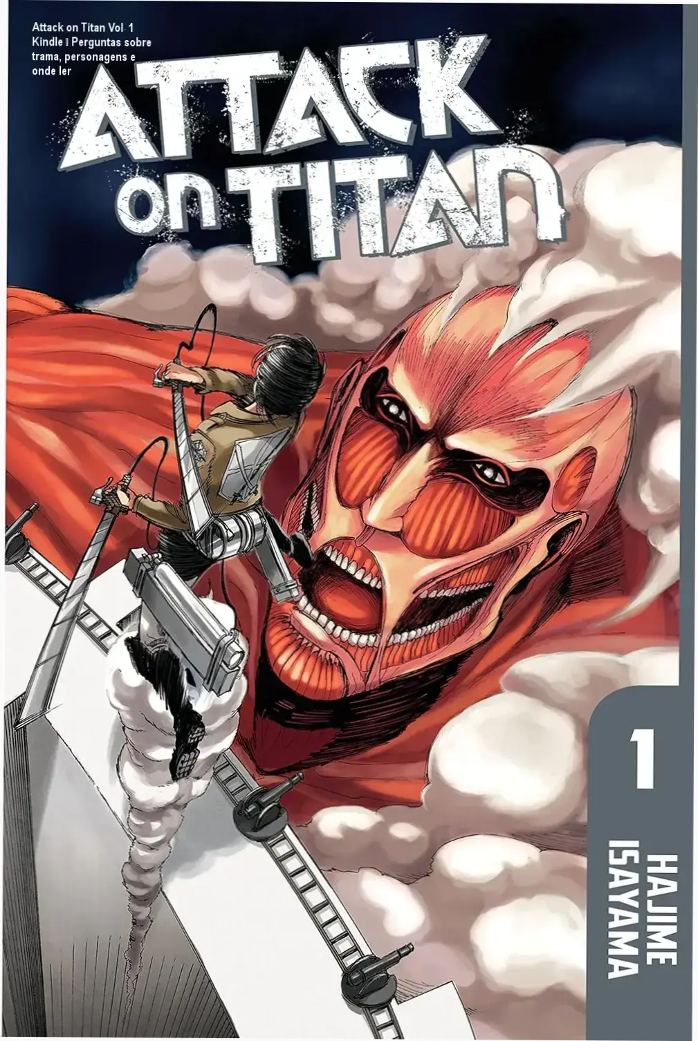 Attack on Titan de Hajime Isayama – cronograma de leitura e carga horária