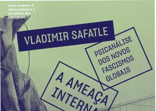 Capa do livro 'A ameaça interna' analisando novos fascismos globais