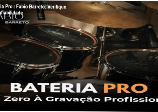 Bateria Pro de Fabio Barreto – reputação e segurança
