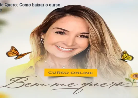 Imagem ilustrativa do curso Bem Me Quero de Pamela Magalhães mostrando a capa do programa e a chamada para download oficial