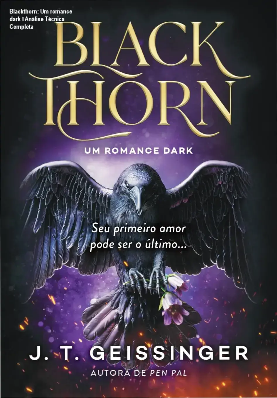 Blackthorn J.T. Geissinger bastidores, visão interna da trama