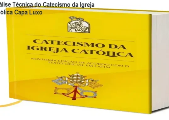 Catecismo da Igreja Católica - capa dura, bastidores e visão interna