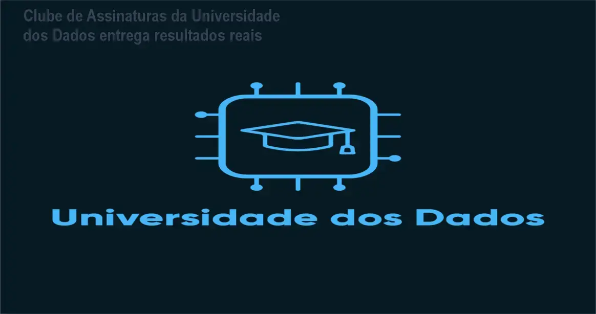 Clube de Assinaturas da Universidade dos Dados por Andre Yukio - ideal para profissionais que buscam portfólio prático de dados