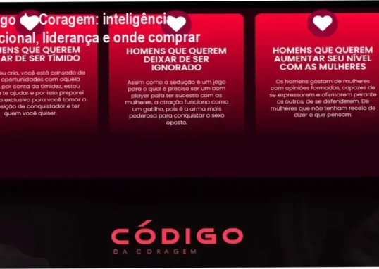 Imagem promocional do Código da Coragem destacando descontos e benefícios de liderança