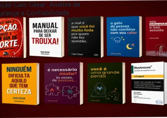 Coleção Caio César da Silva – reputação, segurança e risco de fraude