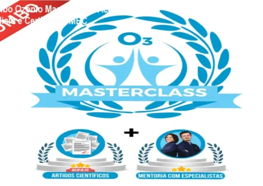 Combo Ozônio Masterclass acesso vitalício – certificado MEC e bônus científicos