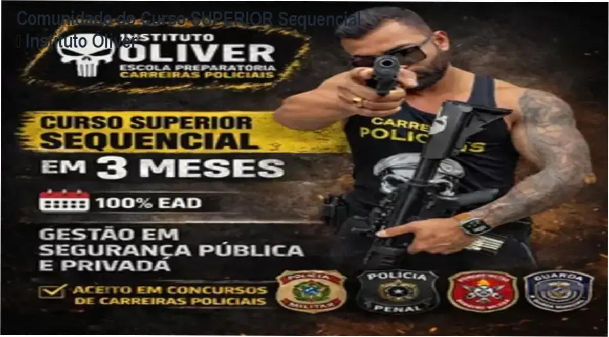 Instituto Óliver – comunidade de alunos do Curso SUPERIOR Sequencial, networking e suporte 24h