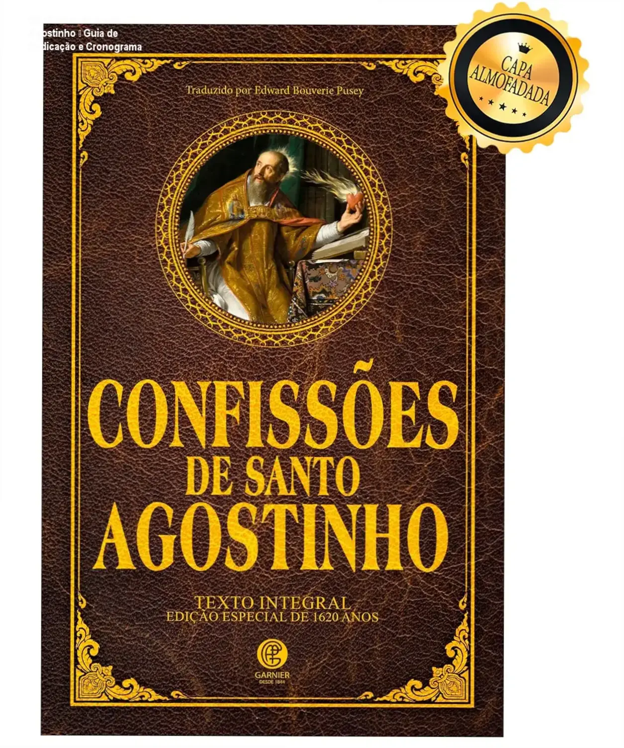 Confissões de Santo Agostinho - cronograma e dedicação de estudo
