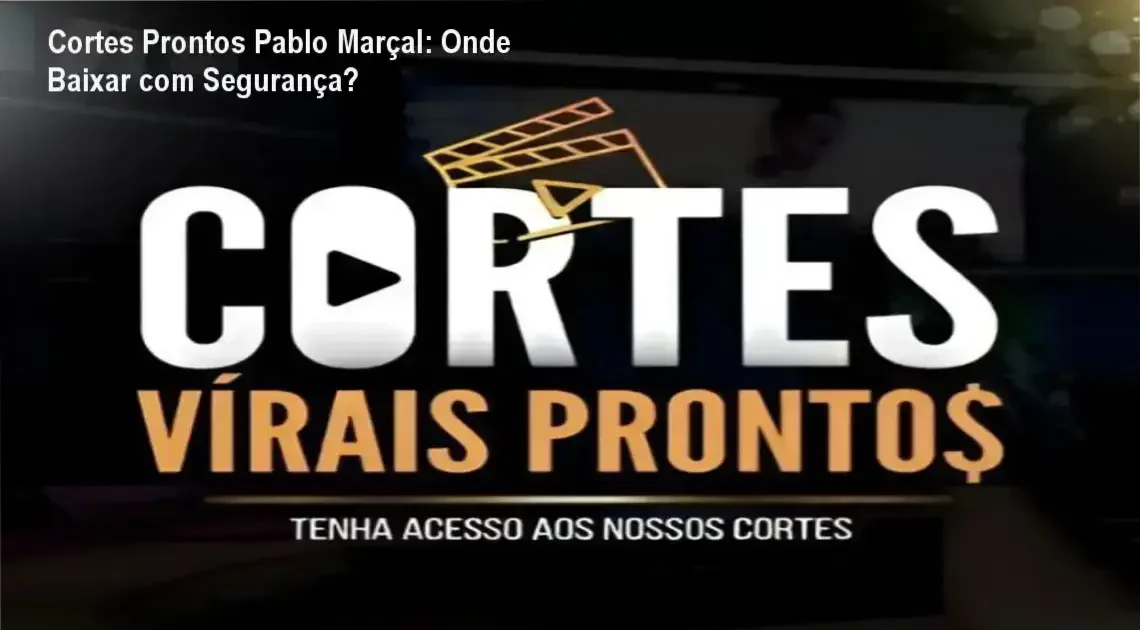 Capa dos Cortes Prontos do Pablo Marçal pronta para download oficial