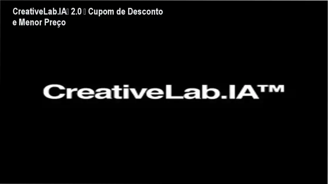 CreativeLab.IA™ 2.0 – João Alonso Leite – promoção com cupom e preço reduzido
