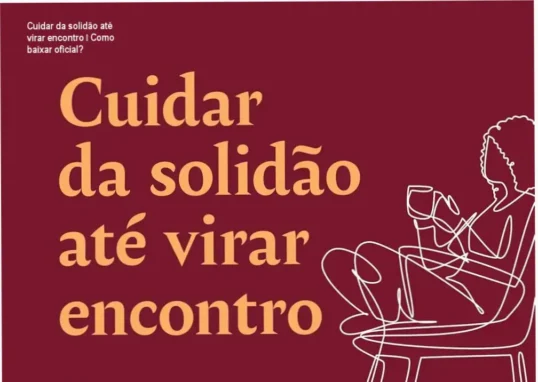 Capa do produto Cuidar da solidão até virar encontro mostrando opção de download oficial