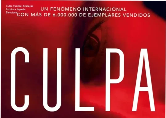 Capa do eBook Culpa Vuestra mostrando os protagonistas em confronto emocional