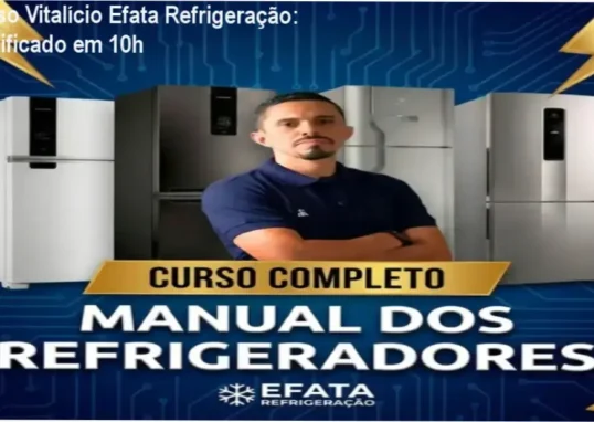 Efata Refrigeração – certificado de conclusão do curso de refrigeradores