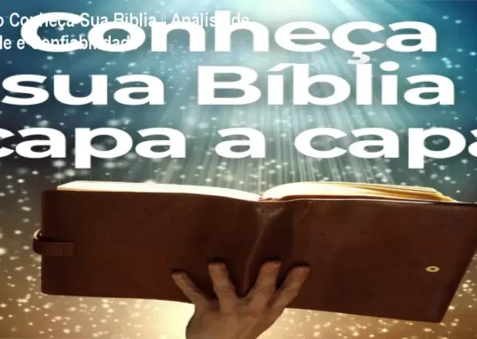 Curso Conheça Sua Bíblia – André Sanchez reputação, fraude e segurança