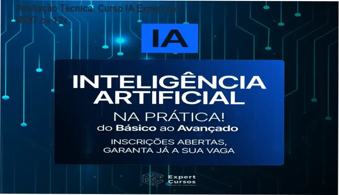 Curso Inteligência Artificial Expert de Diogo – custo-benefício e valor percebido