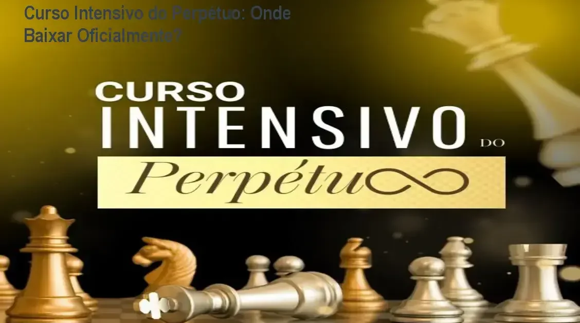 Página de download oficial do Curso Intensivo do Perpétuo
