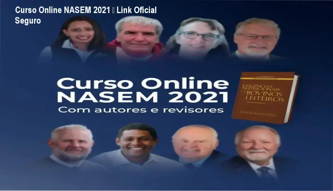Curso Online NASEM 2021 link correto e acesso oficial