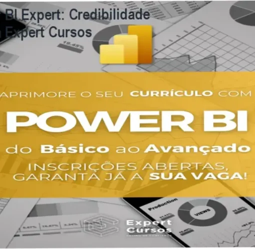 Curso Power BI Expert – custo-benefício e credibilidade da Expert Cursos