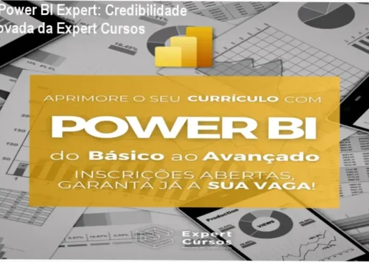 Curso Power BI Expert - custo-benefício e credibilidade da Expert Cursos