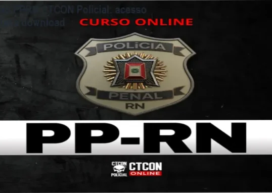 Curso PPRN CTCON Policial download gratuito e acesso oficial
