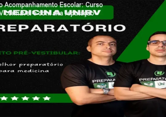 Curso Preparatório para a UNIRV por Mérito Acompanhamento Escolar – custo-benefício e valor entregue