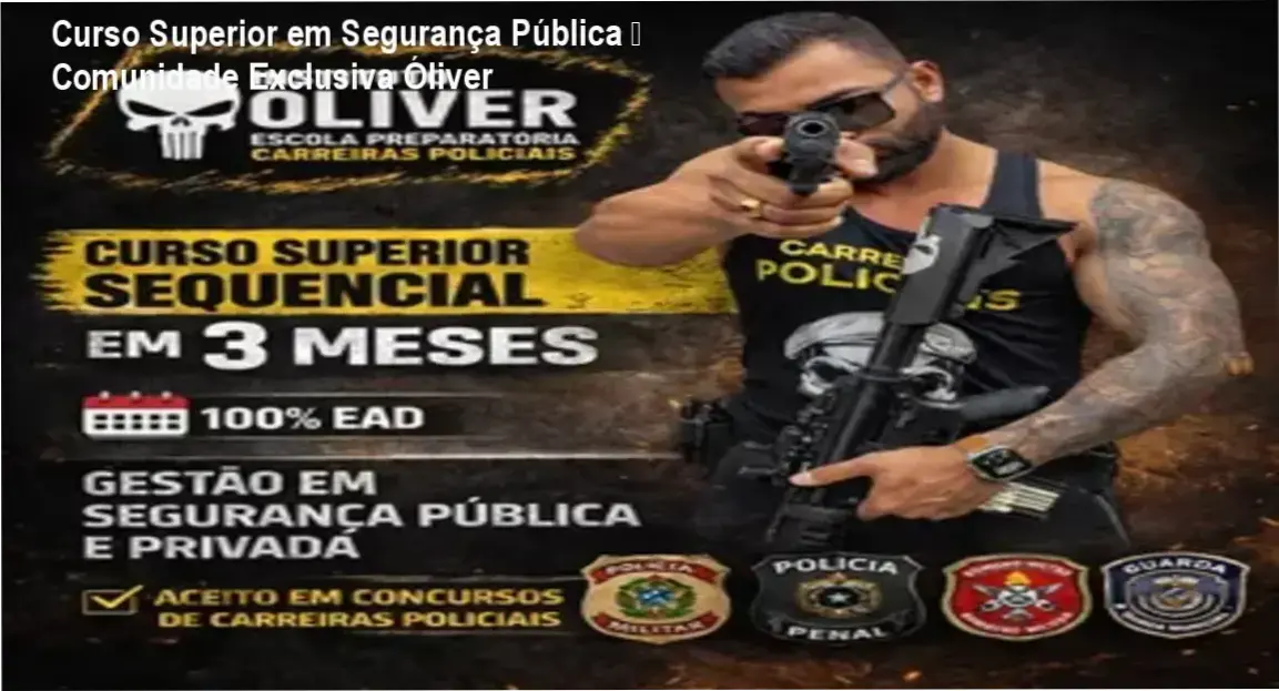 Instituto Óliver – comunidade de alunos do curso superior em Segurança Pública e Privada