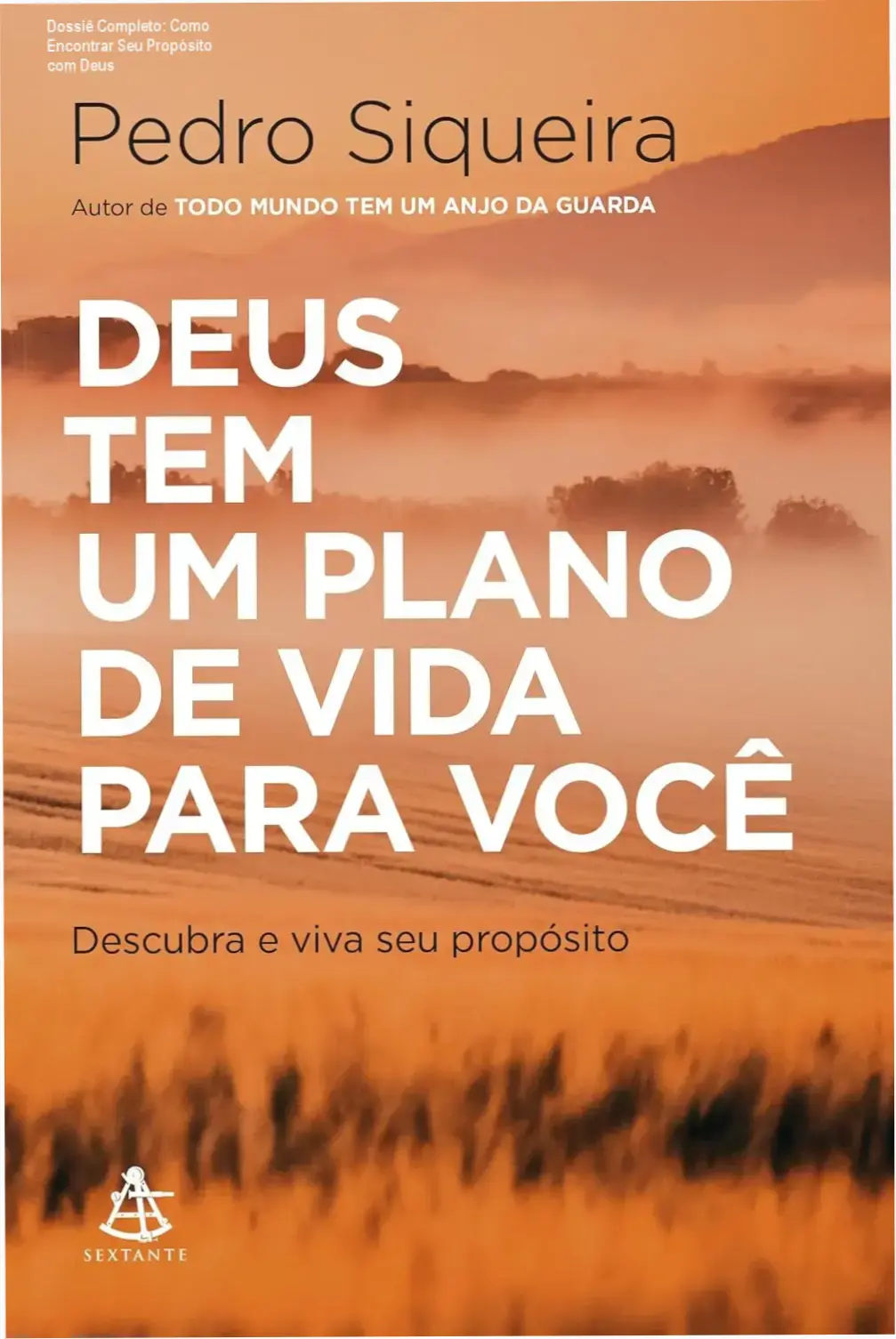 Ilustração simbolizando a jornada de descobrir o propósito de vida guiado por Deus