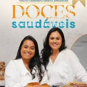 Ebook Doces Saudáveis 2.0 + comunidade de alunos e networking das Irmãs da Cozinha