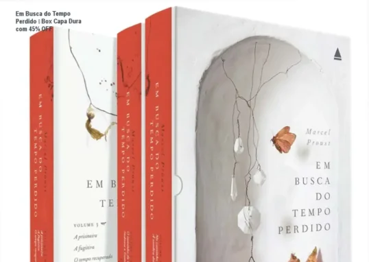 Em Busca do Tempo Perdido de Marcel Proust – promoção com preço reduzido