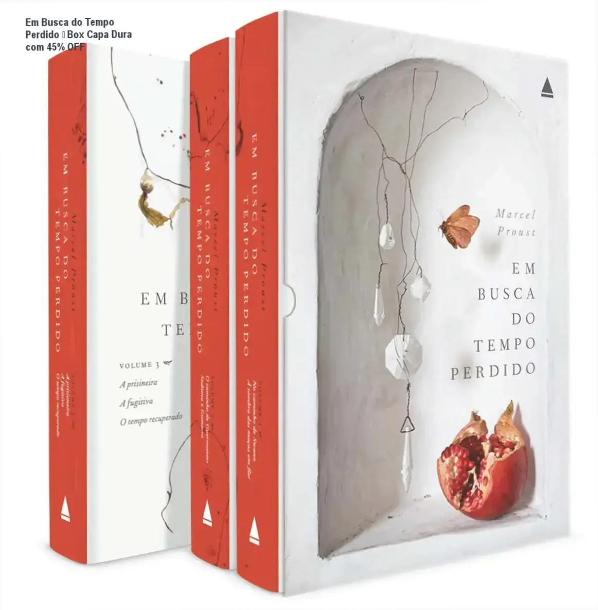 Em Busca do Tempo Perdido de Marcel Proust – promoção com preço reduzido