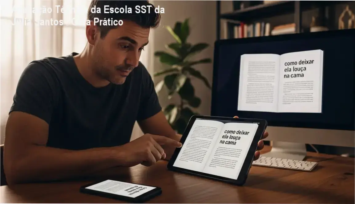 Tela do curso Escola SST de Julia Santos mostrando módulo de comunicação sexual