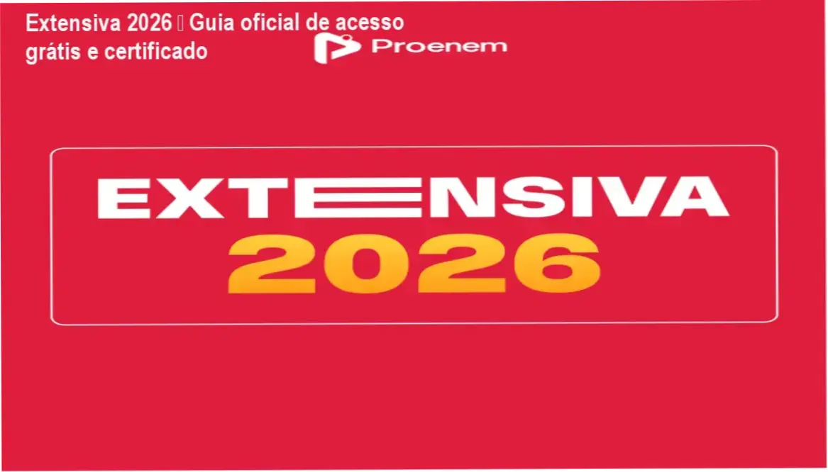 Extensiva 2026 Grupo Pro download gratuito e acesso oficial