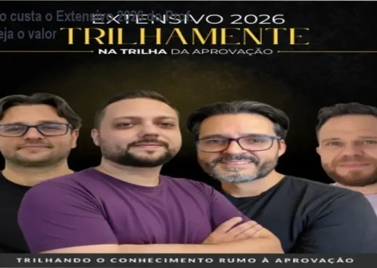 Extensivo 2026 do Professor JV – custo-benefício e valor percebido