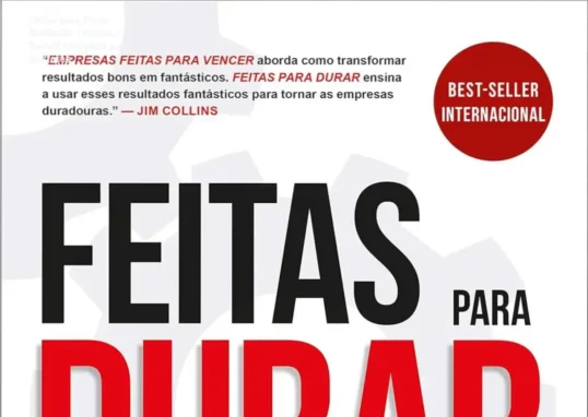 Capa do livro Feitas para Durar com destaque para sua análise estratégica