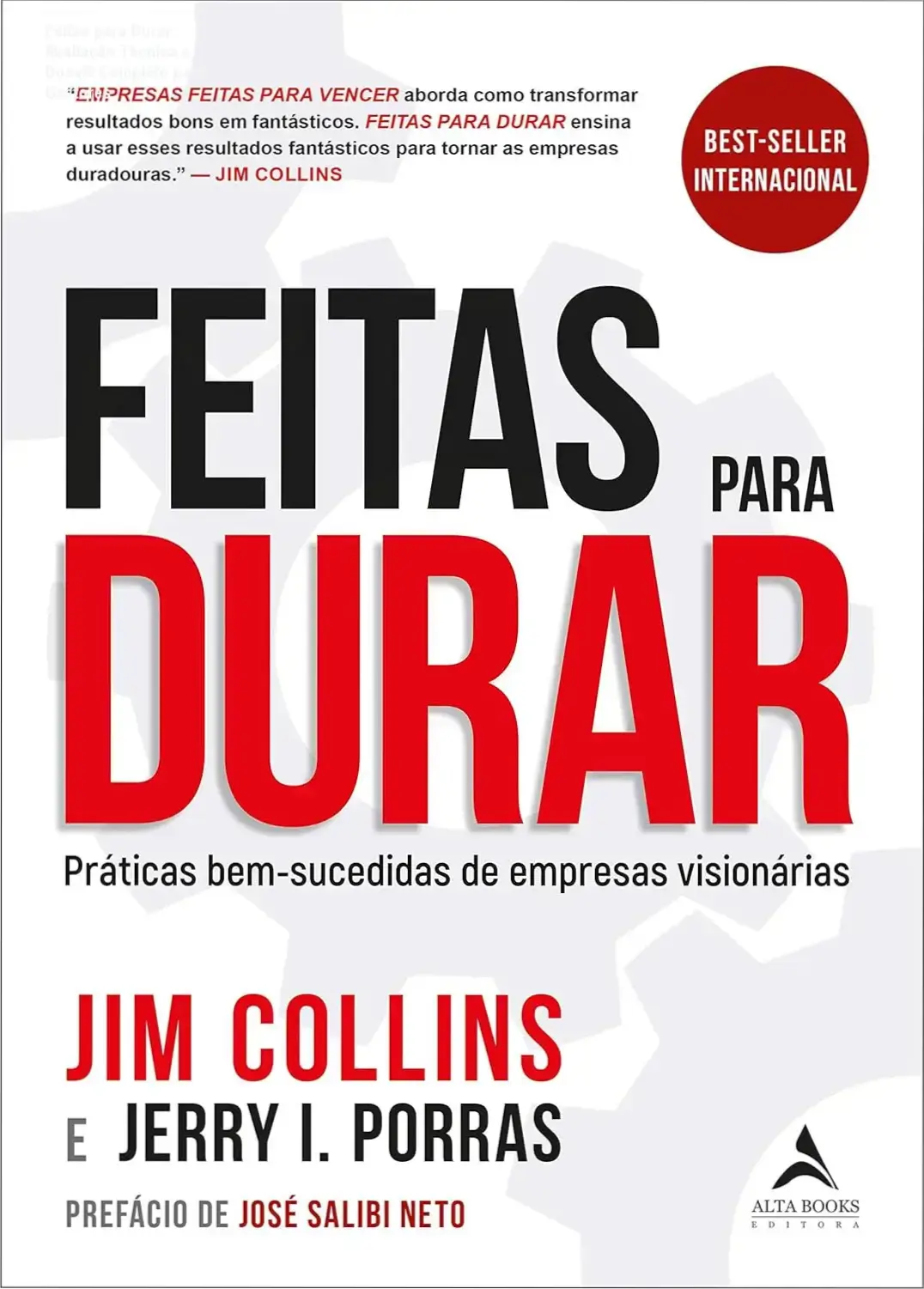 Capa do livro Feitas para Durar com destaque para sua análise estratégica