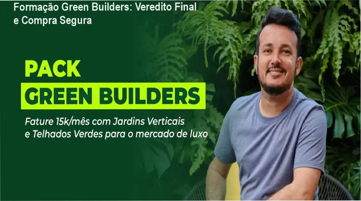 Formação Green Builders conclusão: recomendação de compra segura
