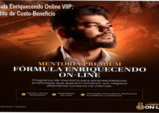 Fórmula Enriquecendo Online VIIP de Tondimas Torres mostrando resultados de vendas via WhatsApp