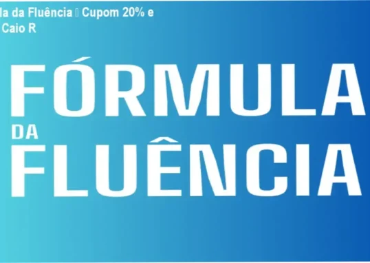 Fórmula da Fluência de Caio R – autoridade reconhecida com 4.8/5 na Hotmart