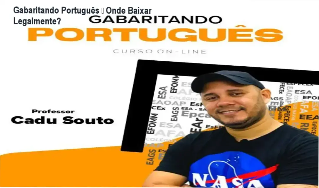Tela da plataforma Hotmart mostrando o curso Gabaritando Português para concursos