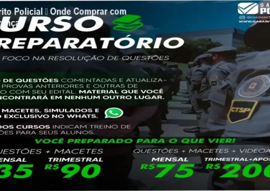 Gabarito Policial de Paulo Ricardo Büttenbender – cupom de desconto