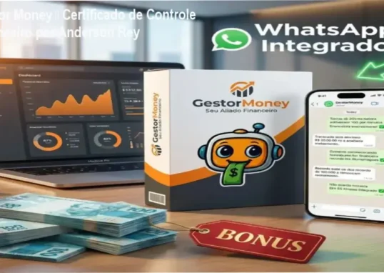 Gestor Money de Anderson Rey – certificado de automação financeira