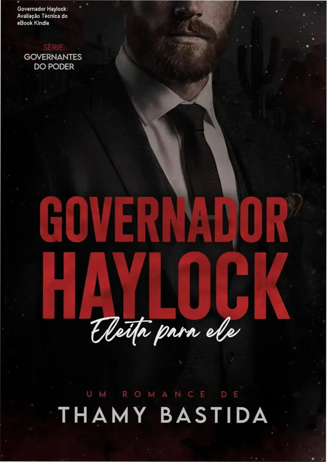Capa do eBook Governador Haylock de Thamy Bastida